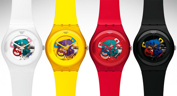 Как разобрать часы свотч Swatch
